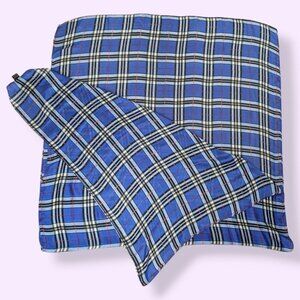 Tartan Traditions XL Blue Plaid Scarf